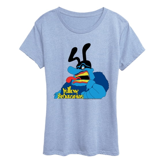 The Beatles - Blue Meanie - Women's Short Sleeve Graphic T-Shirt