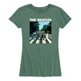 thumbnail image 1 of The Beatles - Classic Abbey Road Crossing - Women's Short Sleeve Graphic T-Shirt, 1 of 6