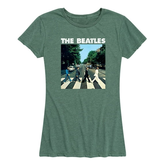 The Beatles - Classic Abbey Road Crossing - Women's Short Sleeve Graphic T-Shirt