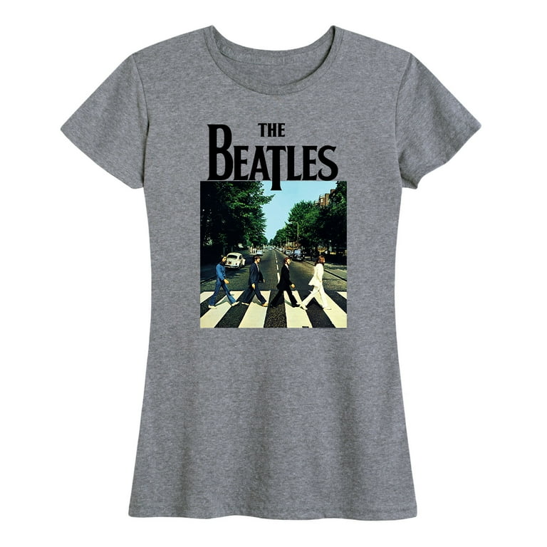 Juniors The Beatles Classic Abbey Tee Girl s Size 1XL Grey