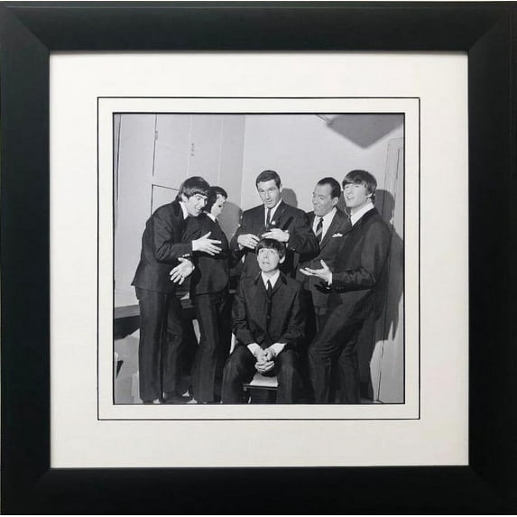 The Beatles Collection "Haircut w/ Terry McDermott" Framed Poster Generic