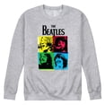 thumbnail image 1 of The Beatles - Color Pop Grid- Men's Crew Fleece Sweatshirt, 1 of 5