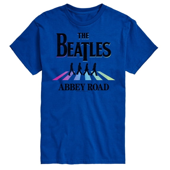 The Beatles - Colorful Abbey Road - Men's Short Sleeve Graphic T-Shirt