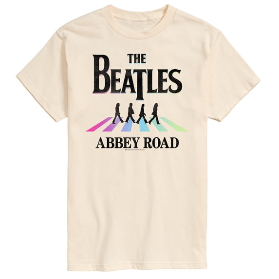 The Beatles - Colorful Abbey Road - Men's Short Sleeve Graphic T-Shirt