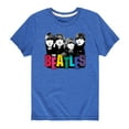 thumbnail image 1 of The Beatles - Colorful Letters - Toddler And Youth Short Sleeve Graphic T-Shirt, 1 of 6