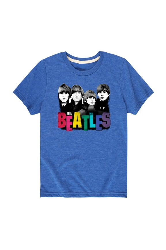 - Colorful Letters - Toddler And Youth Short Sleeve Graphic T-Shirt