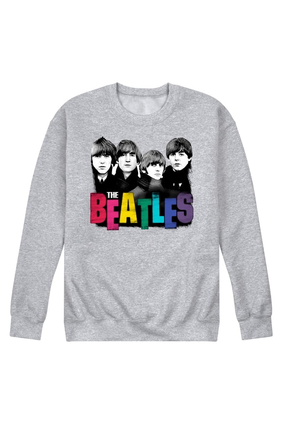 - Colorful Logo - Men's Crew Fleece Sweatshirt