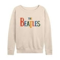 thumbnail image 1 of The Beatles - Colorful Logo - Women's French Terry Long Sleeve Shirt, 1 of 6