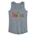 thumbnail image 1 of The Beatles - Colorful Logo - Women's Racerback Tank, 1 of 6