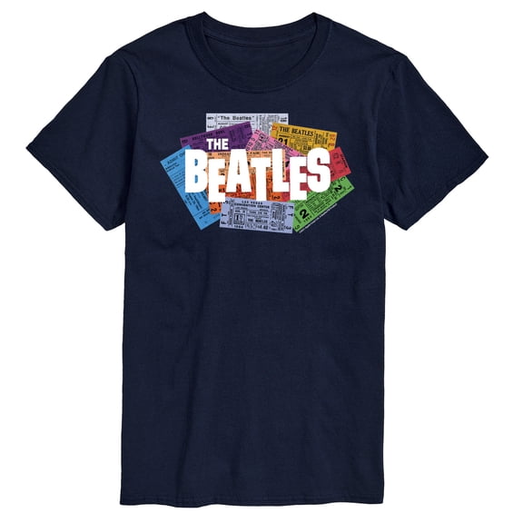 The Beatles - Concert Tickets - Men's Short Sleeve Graphic T-Shirt
