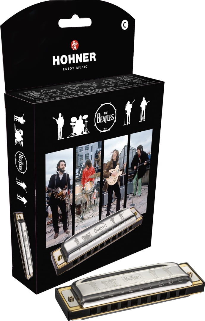 The Beatles Diatonic Harmonica from Hohner - Key of C w/Case - Made in Germany