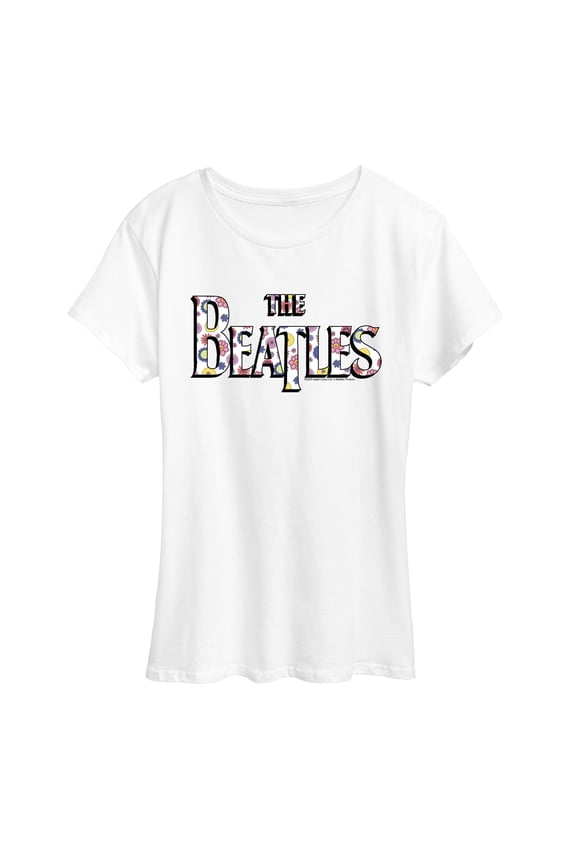 - Floral Logo - Women's Short Sleeve Graphic T-Shirt