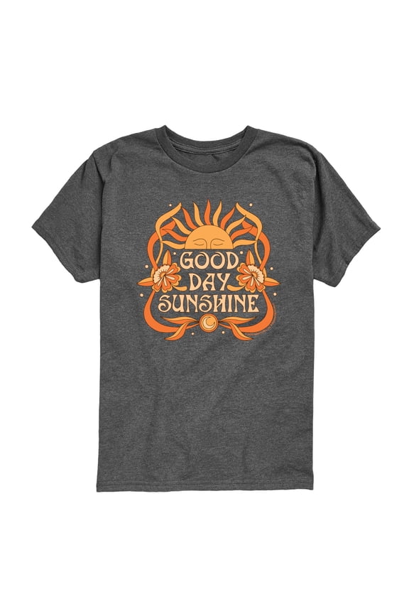 - Good Day Sunshine - Youth Boys Short Sleeve Graphic T-Shirt