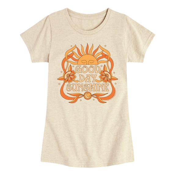 The Beatles - Good Day Sunshine - Youth Girls Fitted Short Sleeve T-Shirt