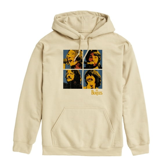 The Beatles - Grid - Men's Pullover Fleece Hoodie