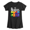 thumbnail image 1 of The Beatles - Group Colorblock - Girls Toddler And Youth Short Sleeve T-Shirt, 1 of 6