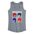 thumbnail image 1 of The Beatles - Group Member Blocks - Women's Racerback Tank, 1 of 6