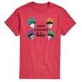 thumbnail image 1 of The Beatles - Happy Christmas - Men's Short Sleeve Graphic T-Shirt, 1 of 6