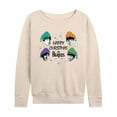 thumbnail image 1 of The Beatles - Happy Christmas - Women's French Terry Pullover Long Sleeve Shirt, 1 of 6