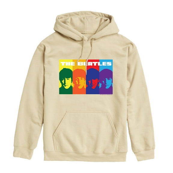 The Beatles - Hard Days Night Colors-Men's Pullover Fleece Hoodie