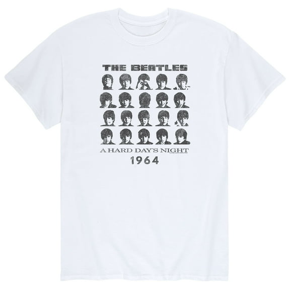 The Beatles - Hard Days Night (Distressed) - Men's Short Sleeve Graphic T-Shirt