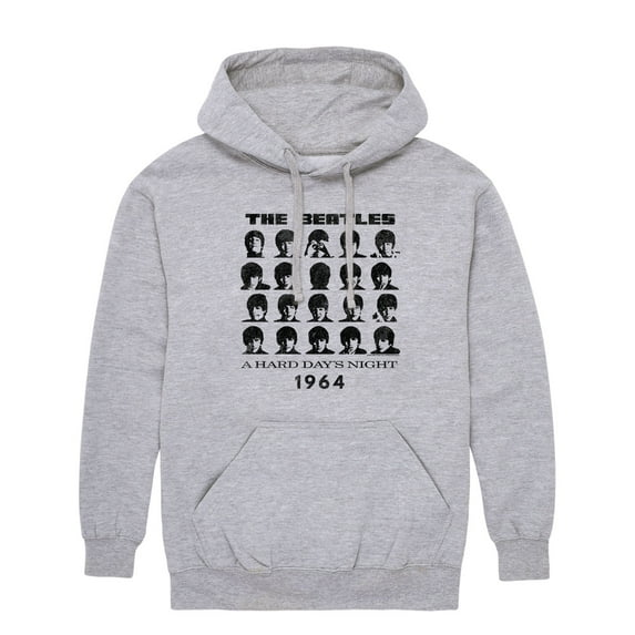 The Beatles - Hard Days Night - Men's Pullover Hooded Fleece Sweatshirt