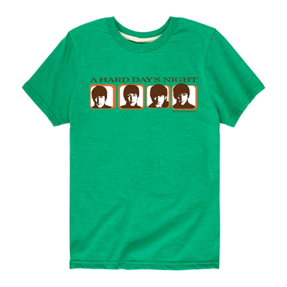 The Beatles - Hard Days Night - Toddler And Youth Short Sleeve Graphic T-Shirt