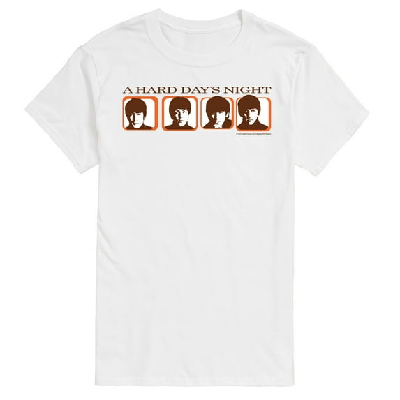 The Beatles - Hard Days Night Vintage - Men's Short Sleeve Graphic T-Shirt