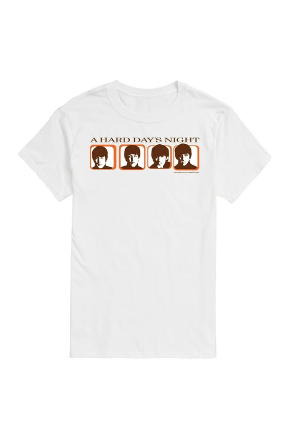 - Hard Days Night Vintage - Men's Short Sleeve Graphic T-Shirt