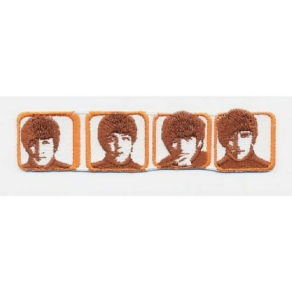 The Beatles - Head in Boxes Embroidered Iron On Patch