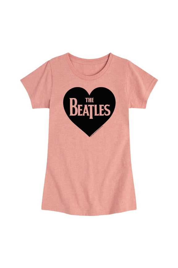 - Heart - Girls Toddler And Youth Short Sleeve Graphic T-Shirt