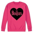 thumbnail image 1 of The Beatles - Heart Logo - Men's Crew Fleece Sweatshirt, 1 of 4
