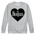thumbnail image 1 of The Beatles - Heart Logo - Men's Crew Fleece Sweatshirt, 1 of 5