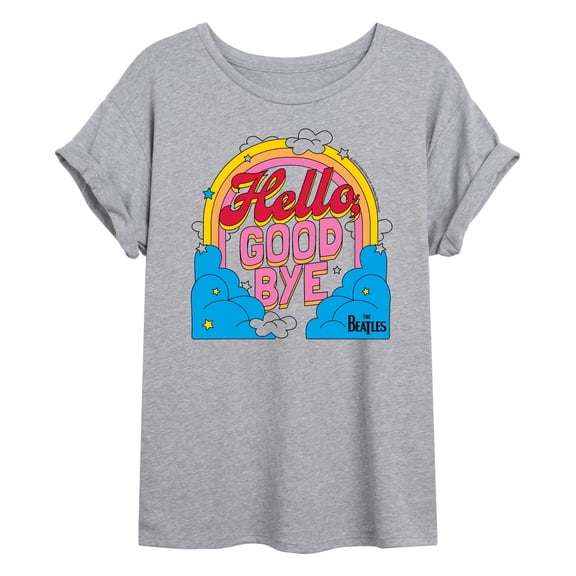 The Beatles - Hello Goodbye - Women's Oversized Graphic T-Shirt