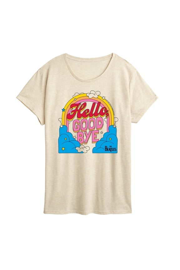 - Hello Goodbye - Women's Short Sleeve Graphic T-Shirt