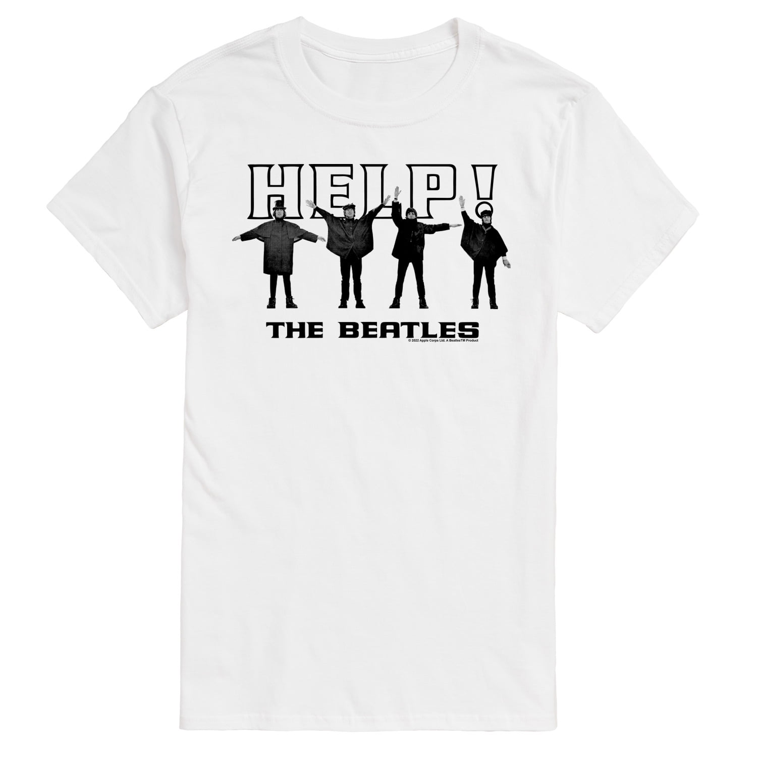 New Beatles retro graphic tee white Help xs main image 1