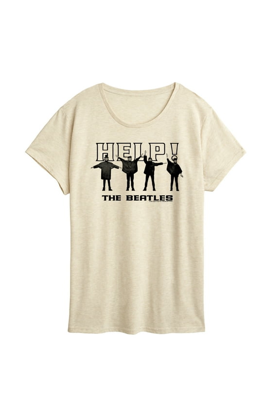 - Help Beatles - Women's Short Sleeve Graphic T-Shirt