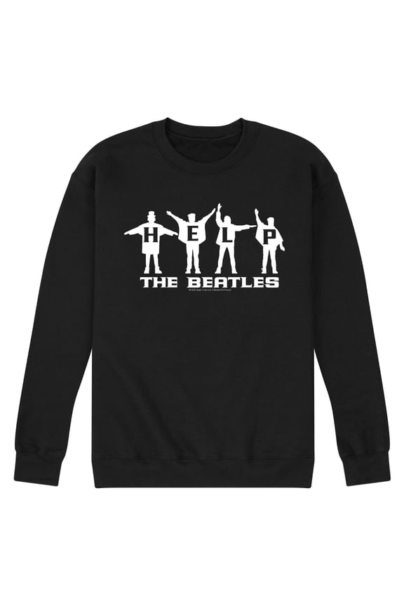 - Help - Men's Crew Fleece Sweatshirt