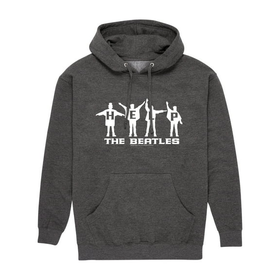 The Beatles - Help - Men's Pullover Fleece Hoodie