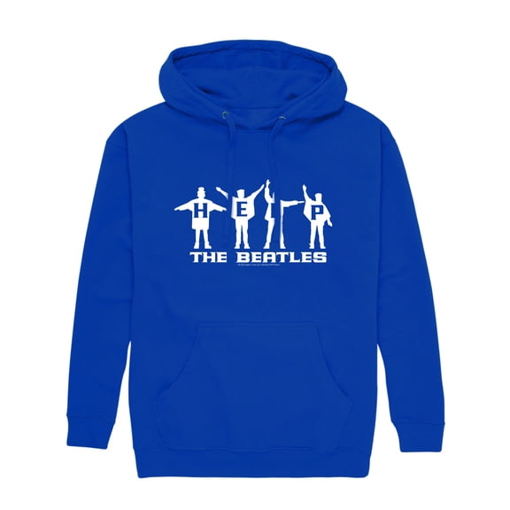 The Beatles - Help  - Men's Pullover Fleece Hoodie