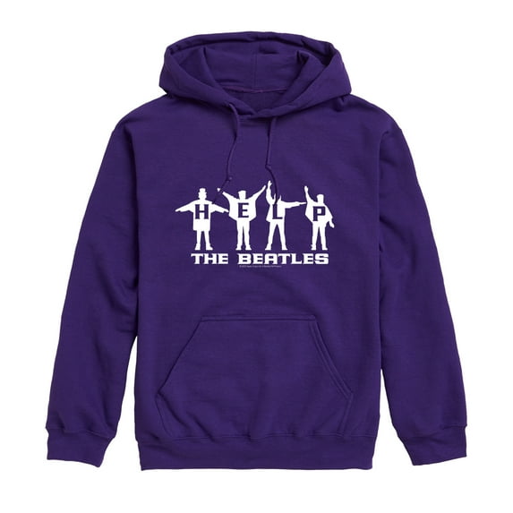 The Beatles - Help - Men's Pullover Fleece Hoodie