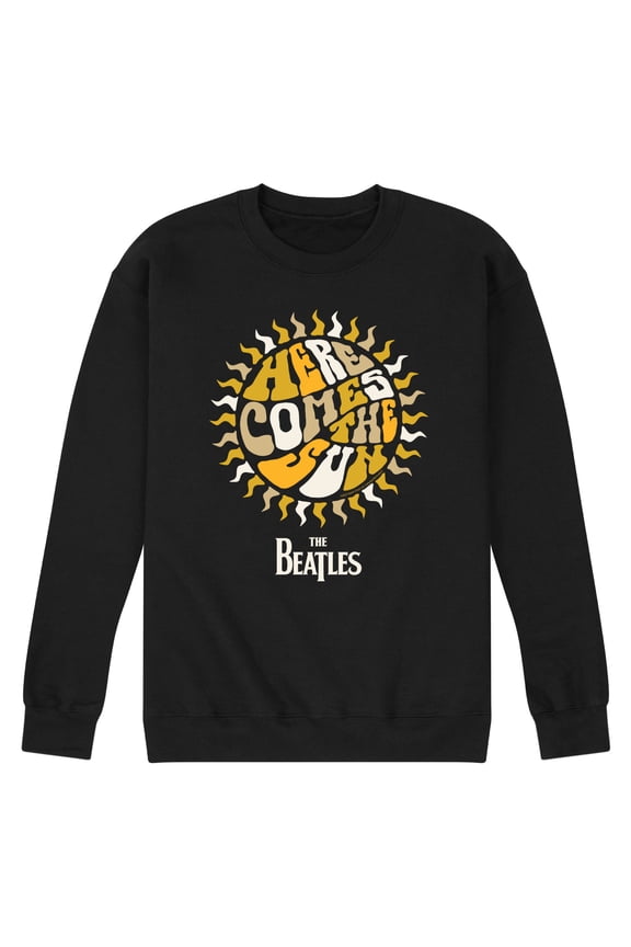 - Here Comes The Sun - Men's Crew Fleece Sweatshirt
