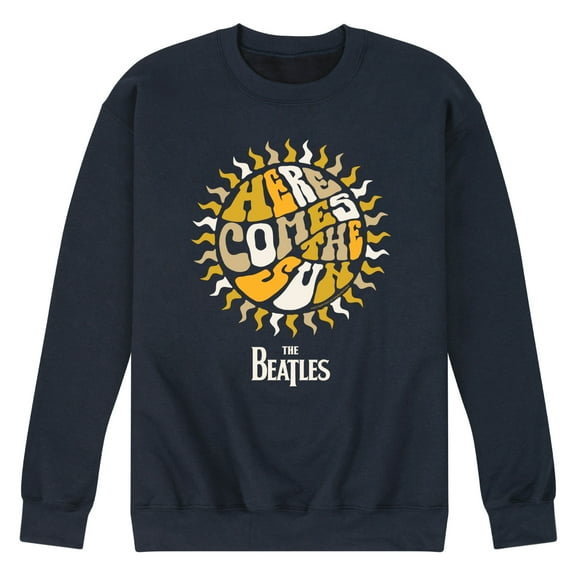 The Beatles - Here Comes The Sun - Men's Crew Fleece Sweatshirt