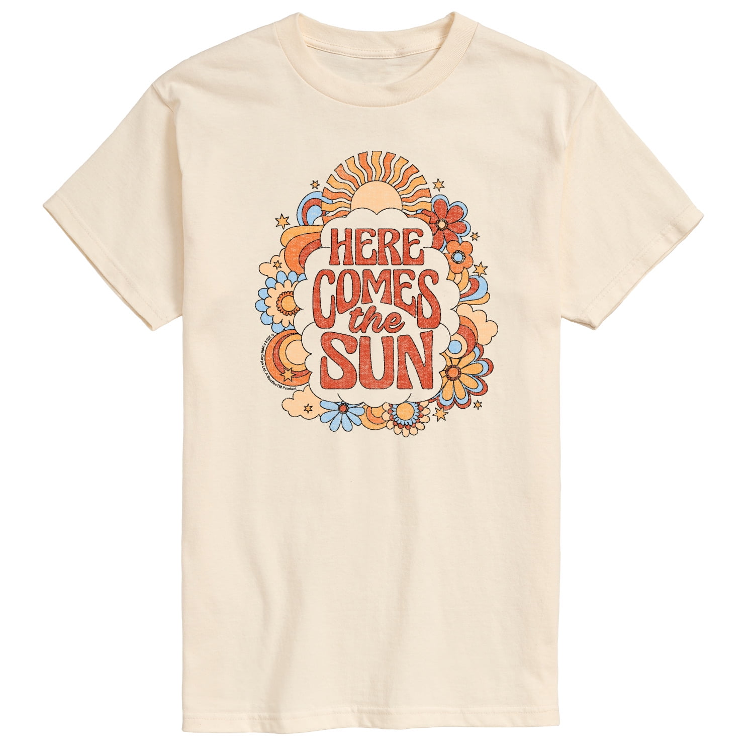 THE BEATLES Here Comes The Sun Tシャツ The Beatles - Short Sleeve Graphic T-Shirt - Walmart.com