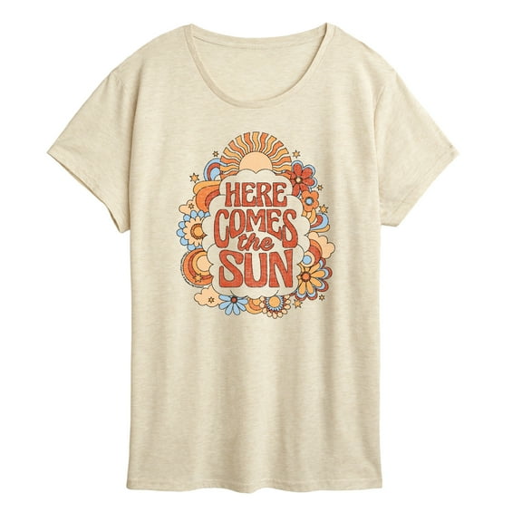 The Beatles - Here Comes The Sun - Women's Short Sleeve Graphic T-Shirt