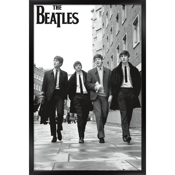 The Beatles - In London Wall Poster, 14.725" x 22.375" Framed