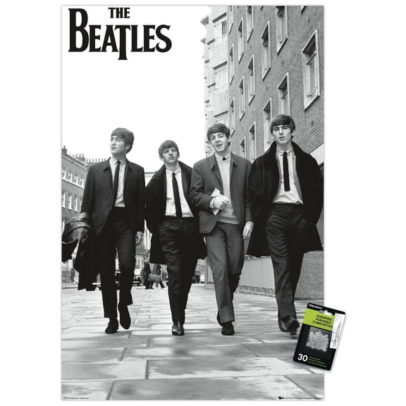 The Beatles - In London Wall Poster with Push Pins, 22.375" x 34"
