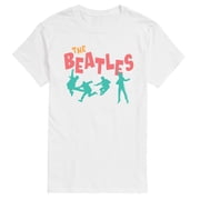 The Beatles - Jumping Silhouettes - Mens Short Sleeve Graphic T-Shirt