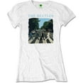 thumbnail image 1 of The Beatles Ladies T-Shirt: Abbey Road & Logo (Retail Pack) (Small), 1 of 2