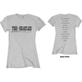thumbnail image 1 of The Beatles Ladies T-Shirt: Budokan Set List (Back Print) (Medium), 1 of 2